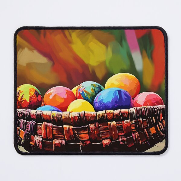 Item preview, Basket of Easter Eggs designed and sold by tomorrowsart.