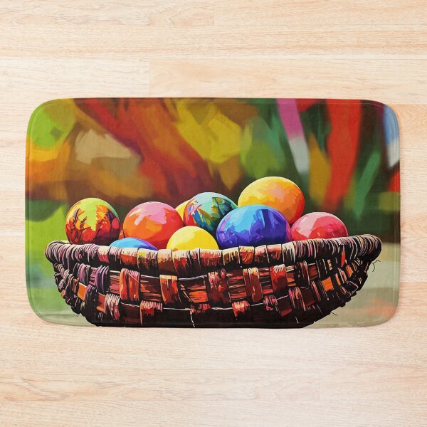 Item preview, Basket of Easter Eggs designed and sold by tomorrowsart.