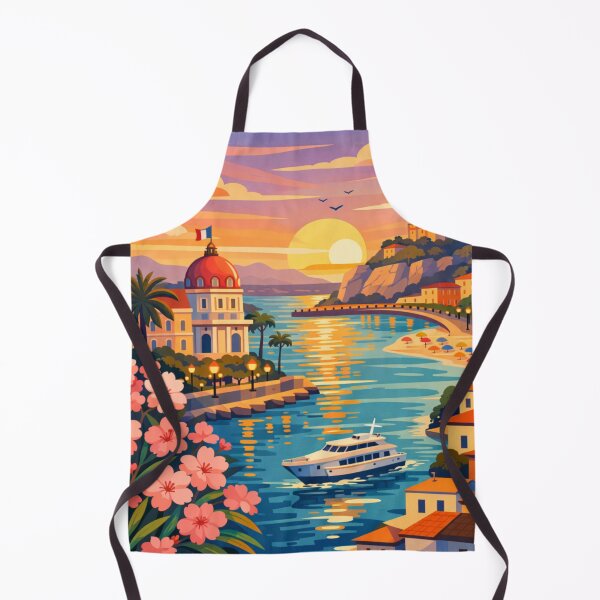 Item preview, nice france travel poster designed and sold by MatthewHeights.