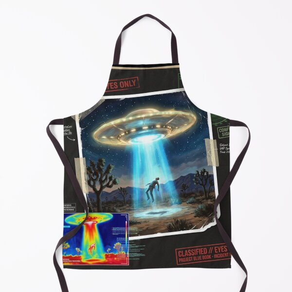 Item preview, Classified UFO Abduction File – Project Blue Book UAP Incident Report Design designed and sold by PLUSHIWORLDtm.