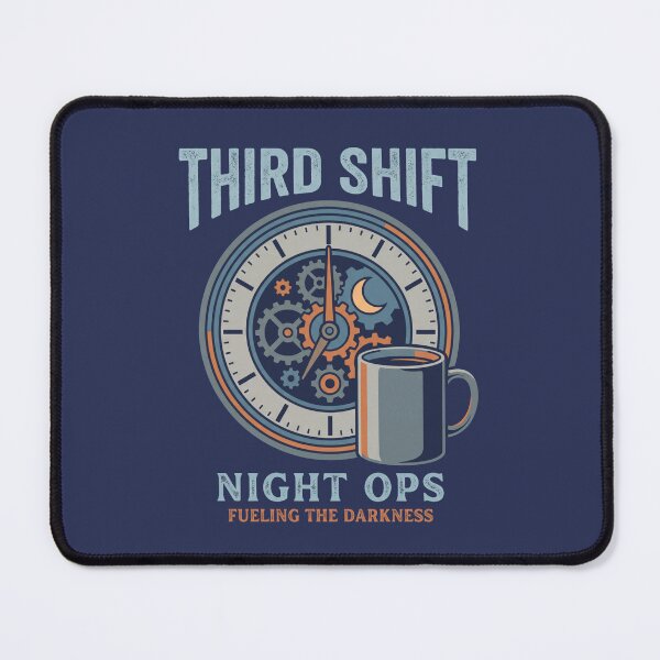 Item preview, Third Shift Night Crew Night Ops Fueling the Darkness  designed and sold by Milasneeze.