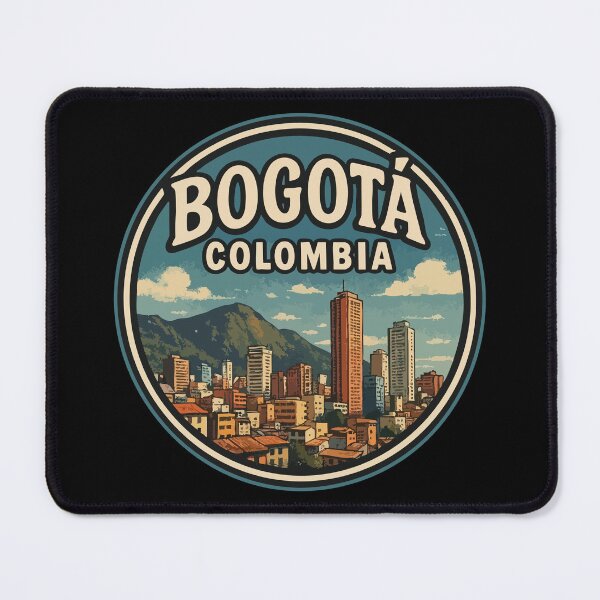 Item preview, Bogotá Colombia Retro Travel designed and sold by TomFrontierArt.