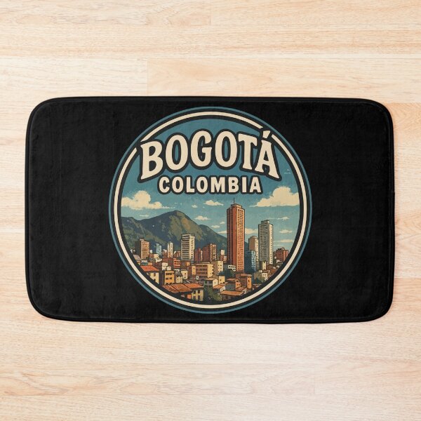 Item preview, Bogotá Colombia Retro Travel designed and sold by TomFrontierArt.