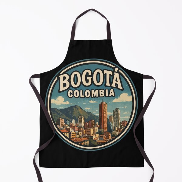 Artikelvorschau, Bogotá, Kolumbien – Retro-Reise entworfen und verkauft von TomFrontierArt.