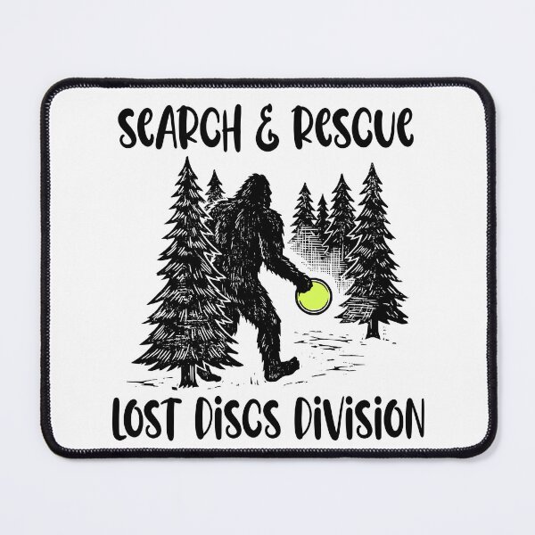 Item preview, search & rescue lost discs division bigfoot disc golf designed and sold by Colorfulman.