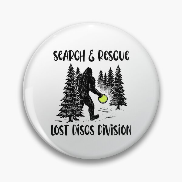 Item preview, search & rescue lost discs division bigfoot disc golf  designed and sold by Colorfulman.