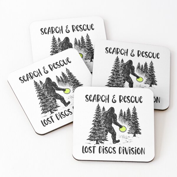 Item preview, search & rescue lost discs division bigfoot disc golf  designed and sold by Colorfulman.