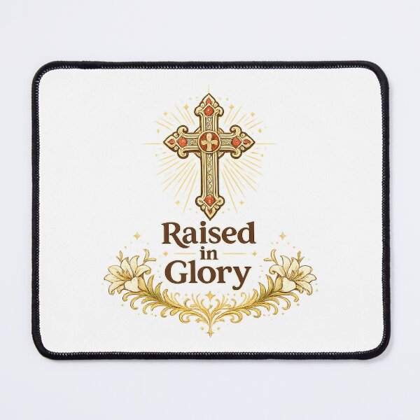 Item preview, Raised in Glory Christian Orthodox Easter Design designed and sold by StyleLap.