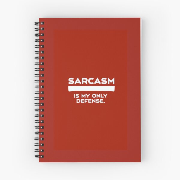 Item preview, Sarcasm Is My Only Defense designed and sold by bookstackdream.