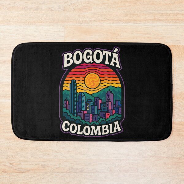 Item preview, Bogotá Colombia Trippy Art designed and sold by TomFrontierArt.