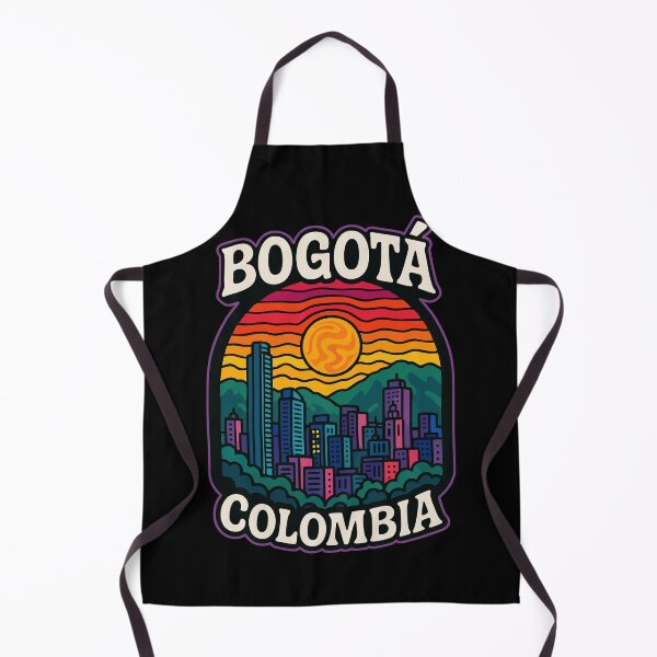 Item preview, Bogotá Colombia Trippy Art designed and sold by TomFrontierArt.
