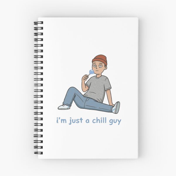 Item preview, I'm Just A Chill Guy - Viral Meme Human Character With Beanie designed and sold by Arts Paradise.