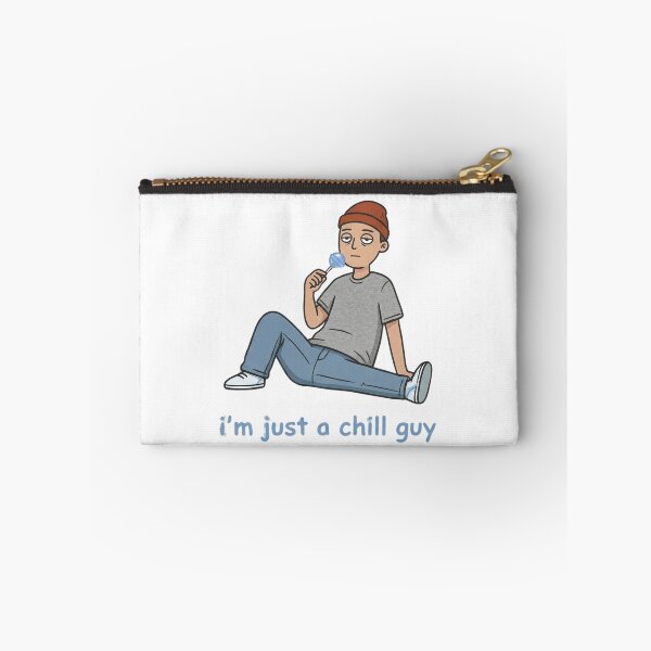 Item preview, I'm Just A Chill Guy - Viral Meme Human Character With Beanie designed and sold by Arts Paradise.