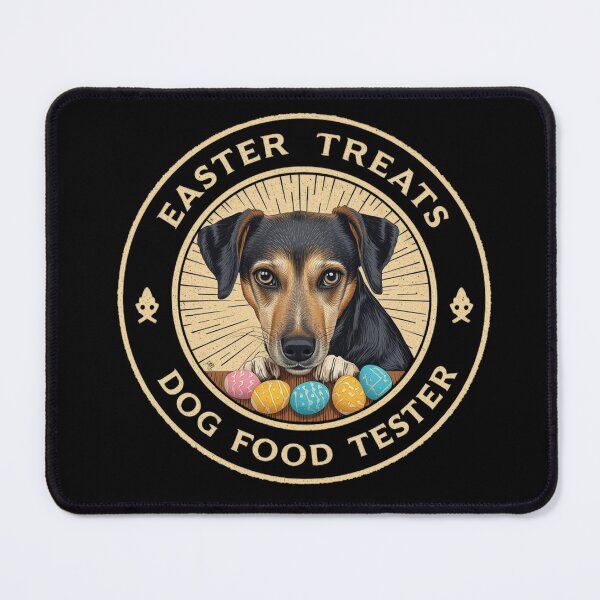 Item preview, Professional Easter Dog Food Tester badge designed and sold by YourTrendyTees.