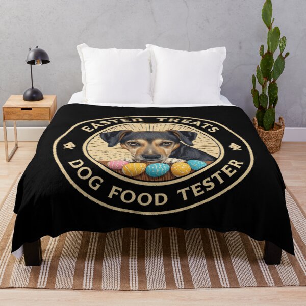 Item preview, Professional Easter Dog Food Tester badge designed and sold by YourTrendyTees.