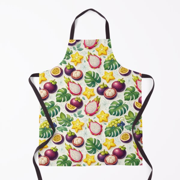 Item preview, Tropical Maximalist Orchard - Magenta & Teal Botanical Print designed and sold by OpenDreamArts.