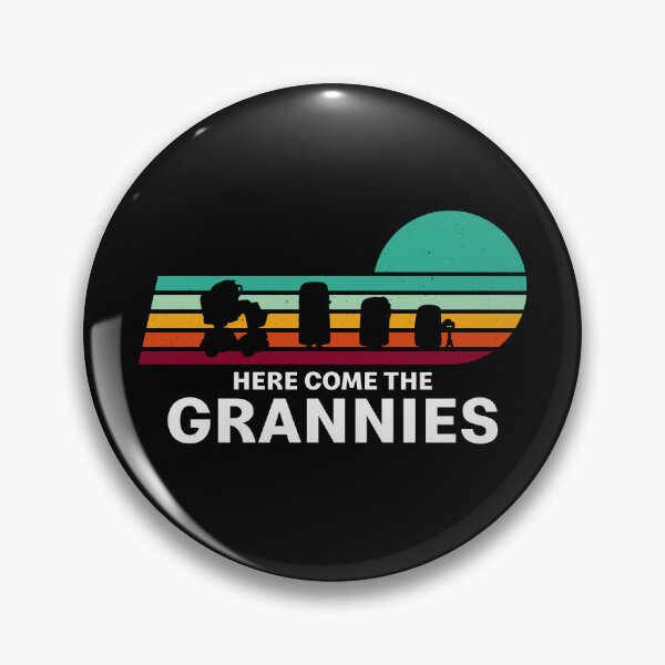 Item preview, retro here come the grannies designed and sold by oran9e.