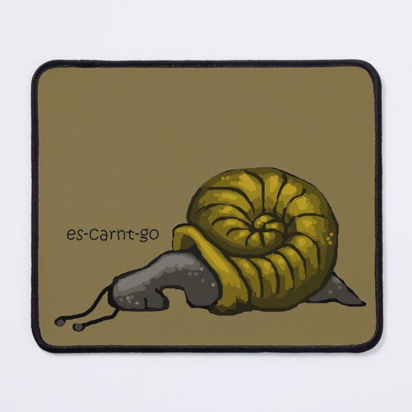 Item preview, Funny Snail Cartoon designed and sold by jaggerstudios.