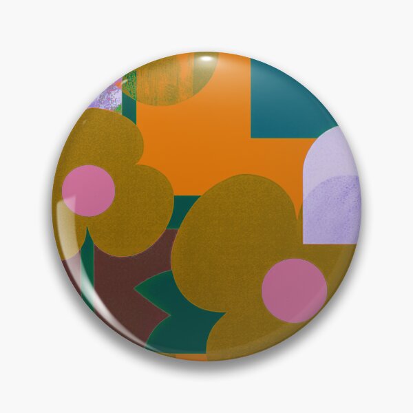 Item preview, Retro Floral Geometry designed and sold by joycrysstudio.