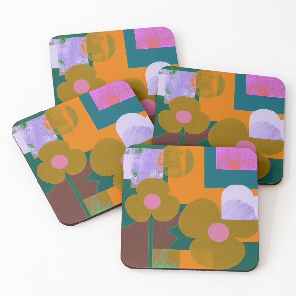 Item preview, Retro Floral Geometry designed and sold by joycrysstudio.