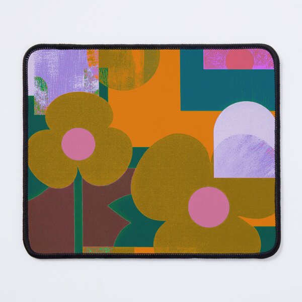 Item preview, Retro Floral Geometry designed and sold by joycrysstudio.