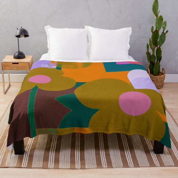 Item preview, Retro Floral Geometry designed and sold by joycrysstudio.