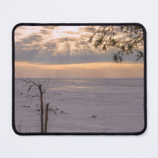 Item preview, Winter Sunset Over Frozen Kettle Point, Ontario designed and sold by jrtwynam.