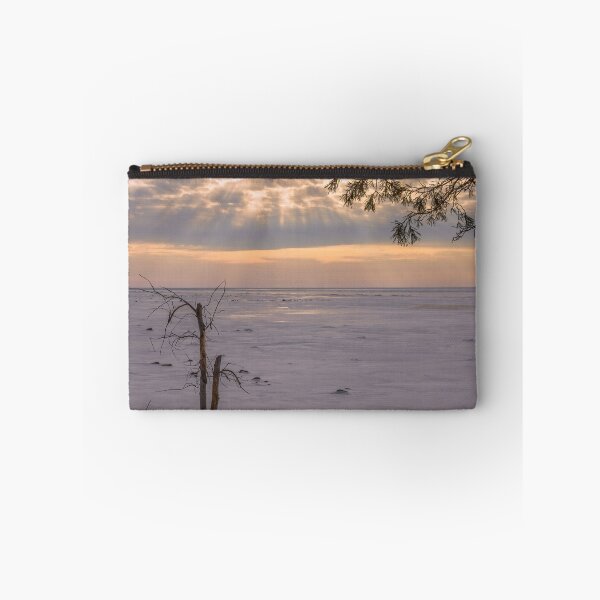 Item preview, Winter Sunset Over Frozen Kettle Point, Ontario designed and sold by jrtwynam.