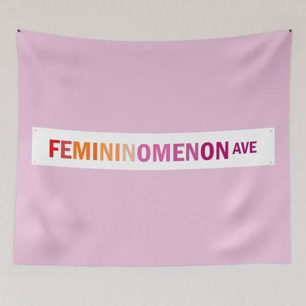 Item preview, Femininomenon Lesbian Flag. Street Sign. Chappell Roan Lyric. designed and sold by CoCoArt-Ua.