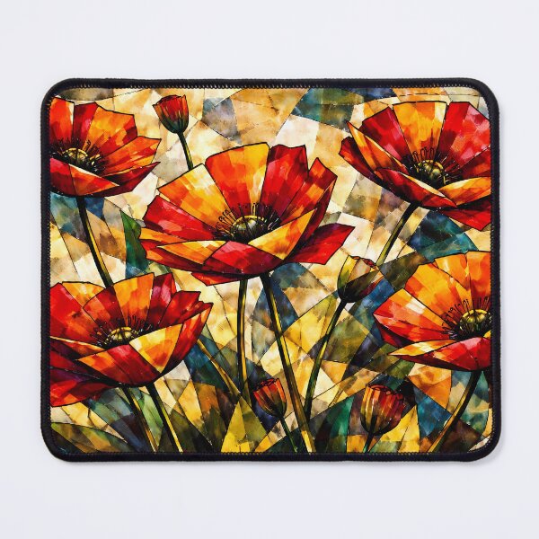 Item preview, Vibrant Abstract Flowers designed and sold by cuprum.