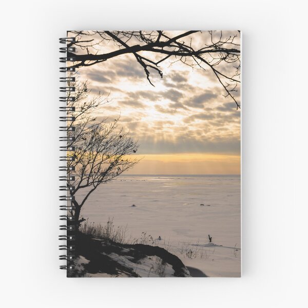 Item preview, Sunset Over Frozen Lake at Kettle Point, Ontario designed and sold by jrtwynam.