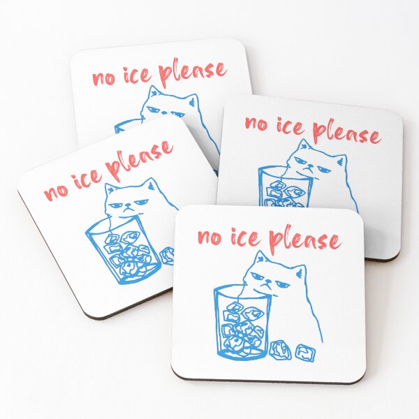 Item preview, No Ice Shirt with Cat designed and sold by FreakyNaked.