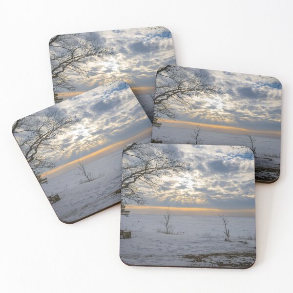Item preview, Sunset Over Frozen Lake at Kettle Point, Ontario 2 designed and sold by jrtwynam.