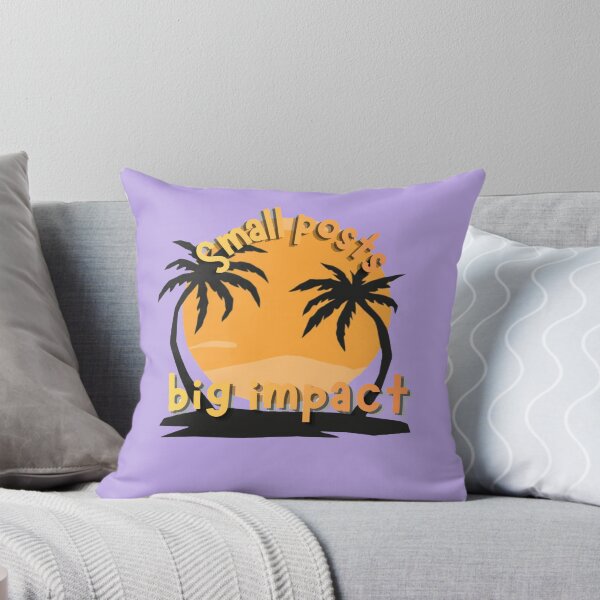 Item preview, Copy of Keep creating, keep growing Tropical Sunset Retro designed and sold by Rainbow Paws Garden.
