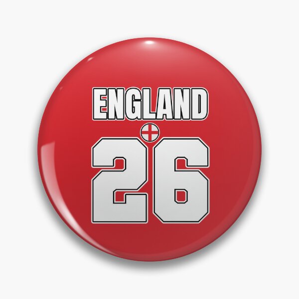 Item preview, England 26 Football Shirt Design | England Soccer Fan Number Tee | England Supporter Jersey Style T-Shirt | Football 2026 England designed and sold by The Hairy Melon.
