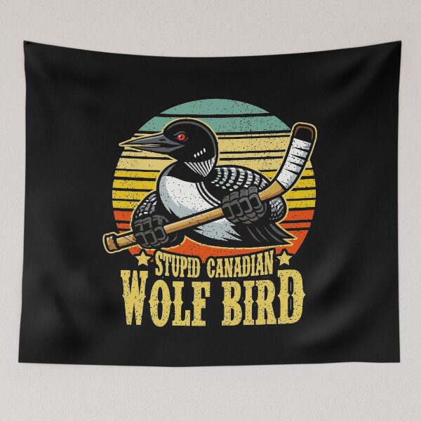 Item preview, Stupid Canadian Wolf Bird bundle designed and sold by FreakyNaked.