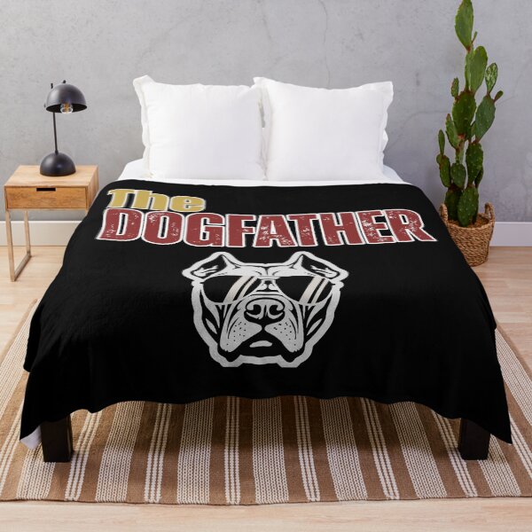 Item preview, The Dogfather Vintage Funny Dog Lover Gift T-Shirt – Cool Bulldog Mafia Style Design designed and sold by Negisandeep studio.