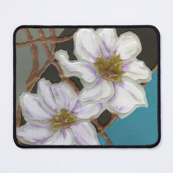 Item preview, White Clematis designed and sold by LymphomaLass.