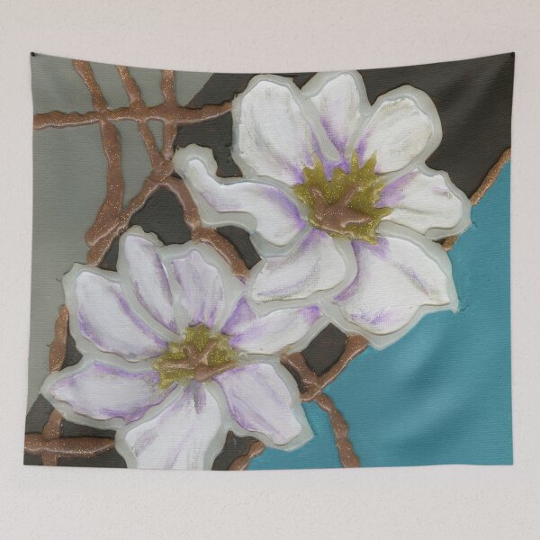 Item preview, White Clematis designed and sold by LymphomaLass.