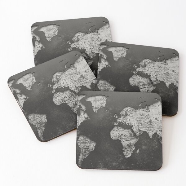 Item preview, Retro Arcade Carpet Pattern - The World in Black and White designed and sold by DanPerFashion.