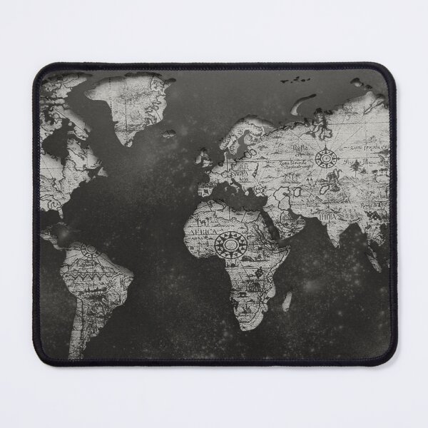 Item preview, Retro Arcade Carpet Pattern - The World in Black and White designed and sold by DanPerFashion.