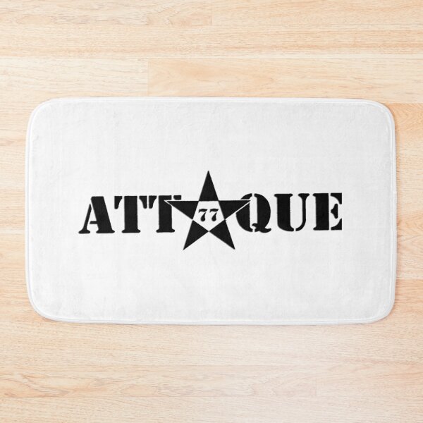 Item preview, Attaque 77 Argentine rock band - Black Version designed and sold by EvelynPolizziCo.