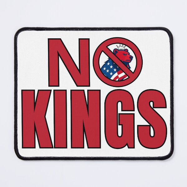 Item preview, Grizzly America - NO KINGS designed and sold by GrizzlyJohns.