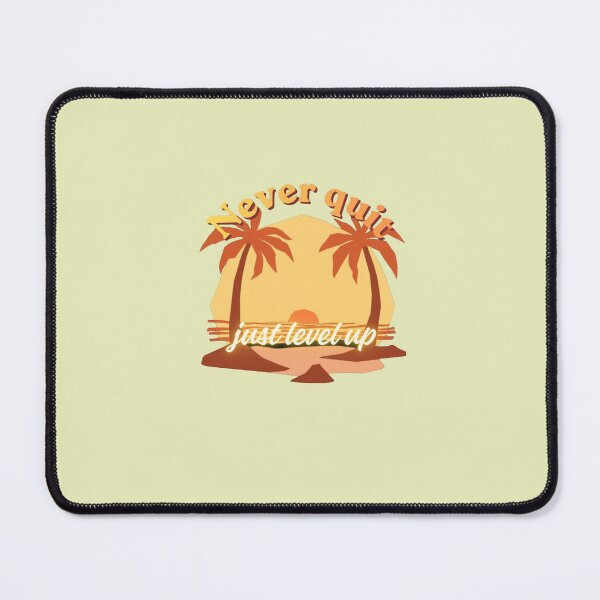 Item preview, Copy of Keep creating, keep growing Tropical Sunset Retro designed and sold by Rainbow Paws Garden.