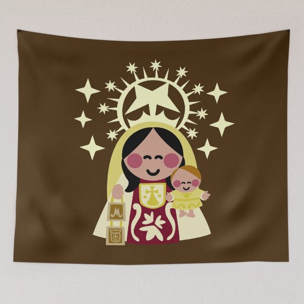 Item preview, Our Lady of Mount Carmel designed and sold by Sonia Pascual Izquierdo.