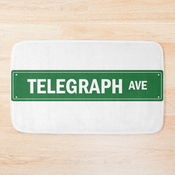 Item preview, Telegraph Ave. Street Sign Green. designed and sold by CoCoArt-Ua.