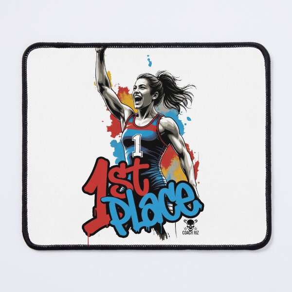 Item preview, 1st Place - Victorious Female Wrestler Champion designed and sold by Coach-Riz.