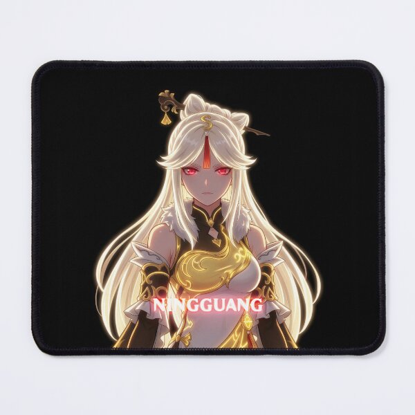 Item preview, Neon Tianquan Ningguang - Fan Art Portrait designed and sold by EWCY store.