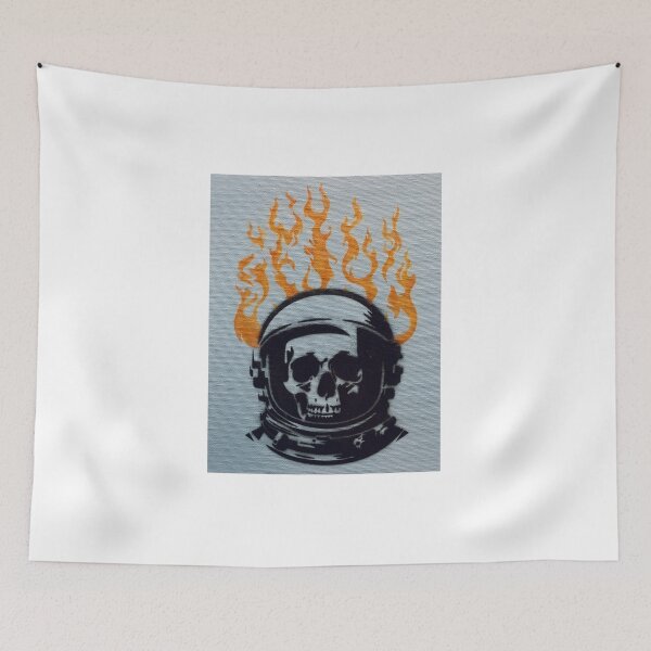 Item preview, Flaming Cosmonaut 1 designed and sold by BryanWhipple.