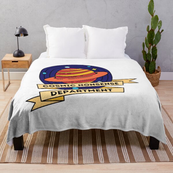 Item preview, Cosmic Nonsense Department Funny Sci Fi Humor Design designed and sold by CleanDecor.